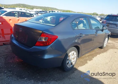 2012 Honda Civic Lx z USA, uszkodzony, nr VIN 19XFB2F59CE045372